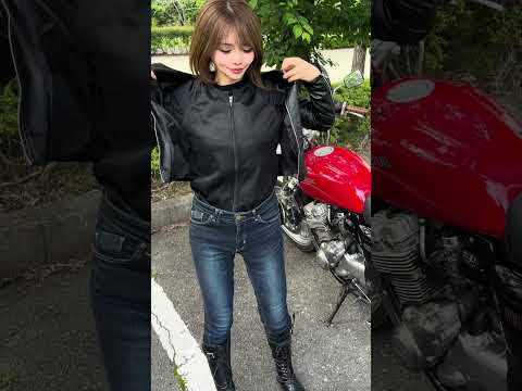 【バイク女子の撮影事情〜ウェア編〜】バイク女子ボウラーあいか🏍️🎳#bike #shorts #shortvi