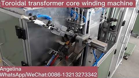 Toroidal transformer core winder round silicone steel core winding machine CRGO winding machine