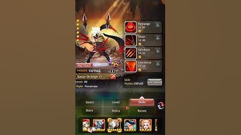 Hyper Heroes Warrior Skill Description