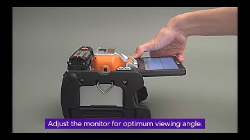 Adjusting monitor angle (Help Video for TYPE-72C/TYPE-82C(no12))