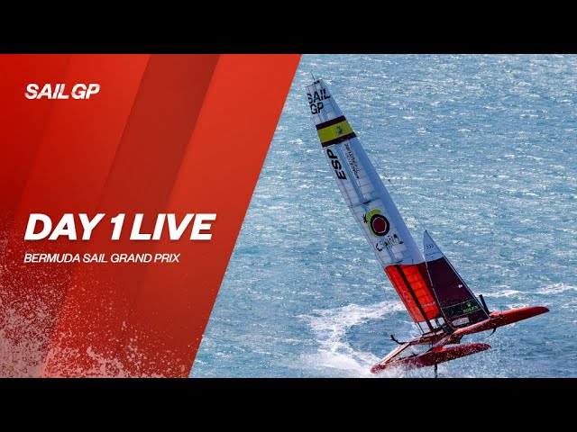 Live 21 Bermuda Sailgp Day 1 Youtube