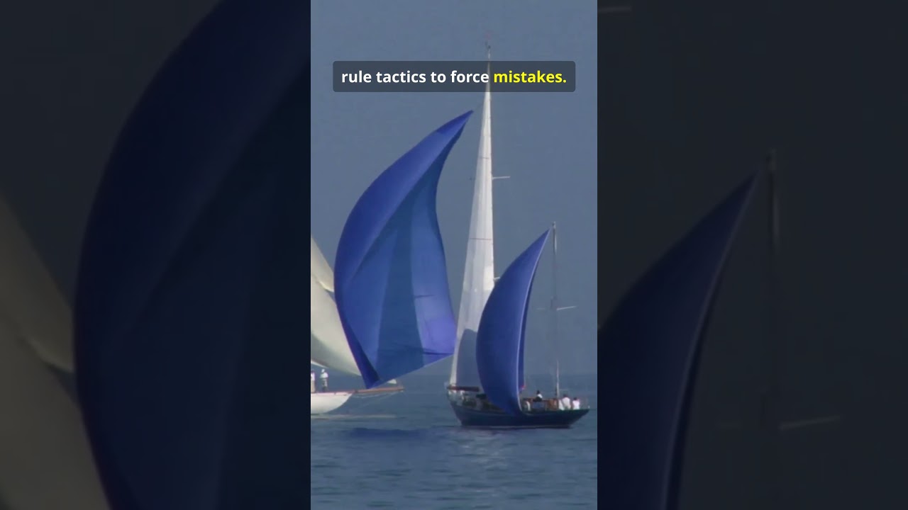 Match Racing vs Fleet—Explained in 45s!  #boat #sailing #shorts