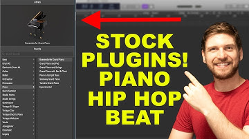 LOGIC PRO X STOCK PLUGINS! MAKING A FIRE HIP HOP PIANO BEAT IN LOGIC PRO X USING ONLY STOCK PLUGINS!
