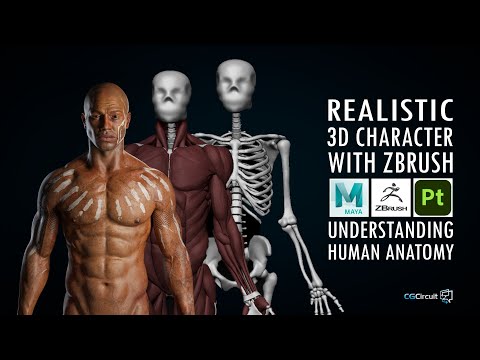 [TRAILER] Realistic 3D Character with Zbrush