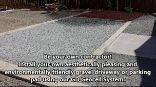 How to Install a Gravel Driveway or Gravel Parking Pad