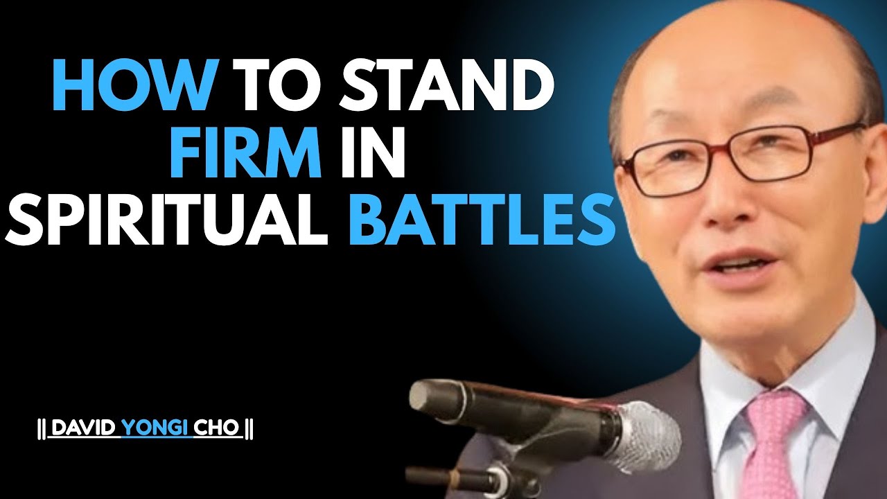 Faith is your weapon, and prayer is your battleground || Best Motivational Speech by Yongi Cho ||