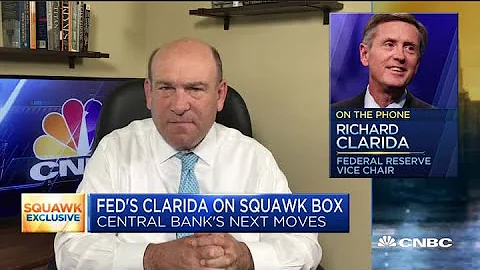 Federal Reserve Vice Chairman Richard Clarida on e...