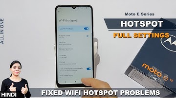 How to change hotspot password in moto e13 | moto e13 me hotspot speed kaise badhaye