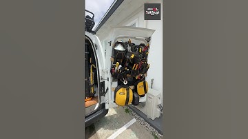 Stacktech Tool Van Setup Completed - Clean and Efficient Layout