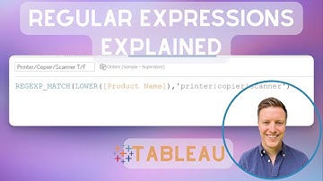 How to Use Regular Expressions (REGEX) in Tableau