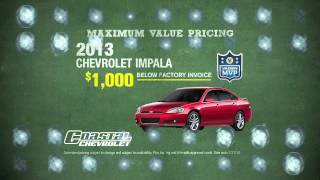 Get MVP - Maximum Value Pricing - at Coastal Chevrolet