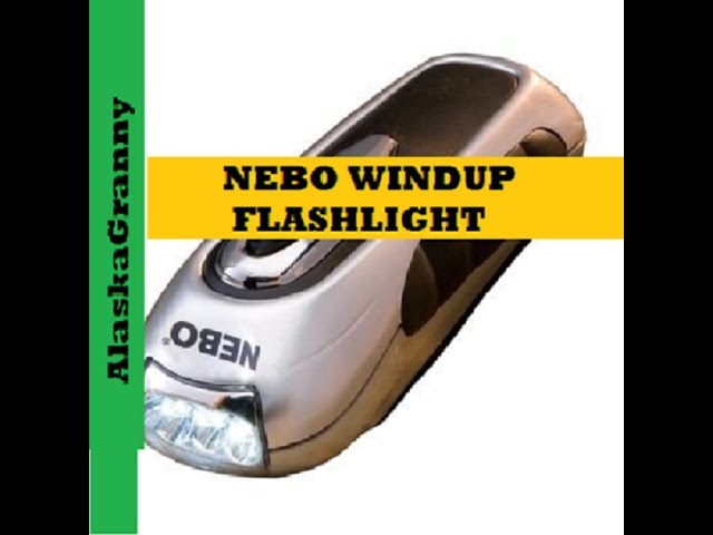 nebo crank flashlights Wind Up Flashlight Nebo Product Review