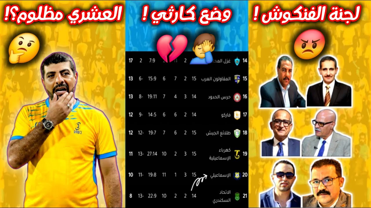 🟡🔵 خسارة سببها لجنة 