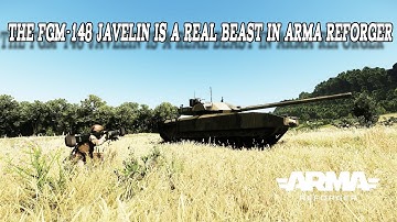 FGM-148 Javelin in Arma reforger is A beast against the T14 Armata - 4K