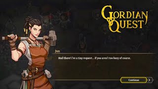 Side Quest Jun The Blacksmith - GORDIAN QUEST Gameplay Walkthrough No Commentary