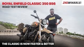 Royal Enfield Classic 350 BS6 | The Classic Is Faster & Better | ZigWheels.com
