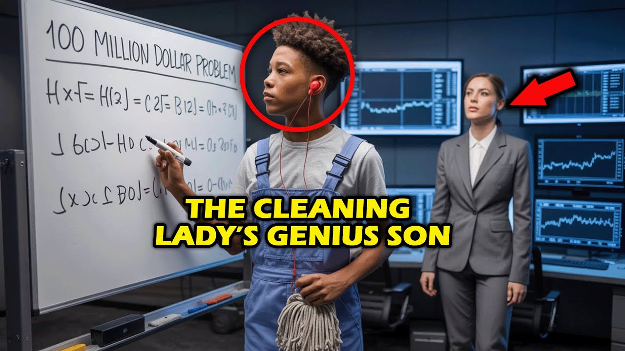 Genius Son Of Black Cleaner Solved A $100 M Problem In Seconds –What The CEO  Did SHOCKED The Company - YouTube