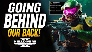 Helldivers 2 Sony Are Screwing Everyone Over! But This Is Funny!