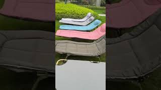 Folding Camping Chair With Footrest