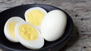 How to boil the perfect hard boiled egg  easy to peel