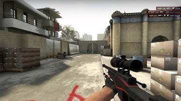 CS:GO - Sick AWP Streak With Random Wallbang