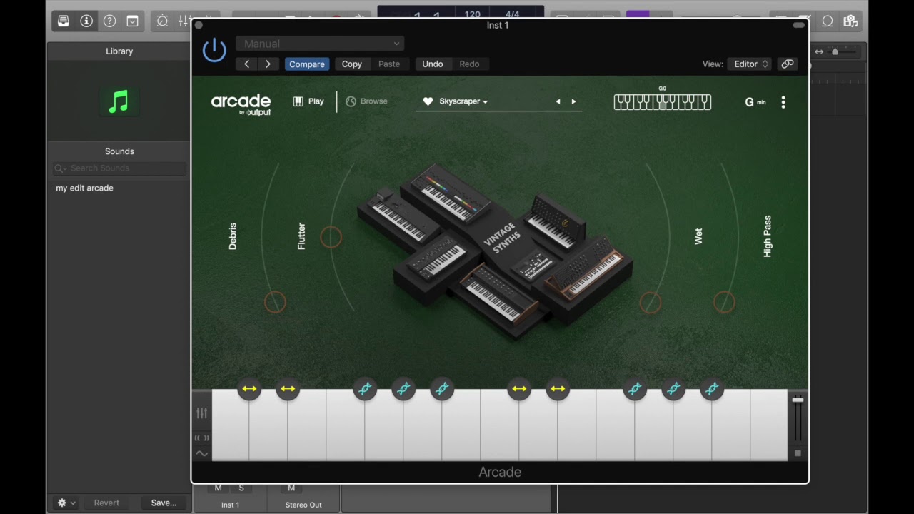 Arcade in Logic ProX Walkthru- Creating Using Arcade - YouTube