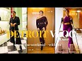Doing the most living alone in Detroit Vlog | Prada Event, Holiday Decorating, Hosting a Workshop