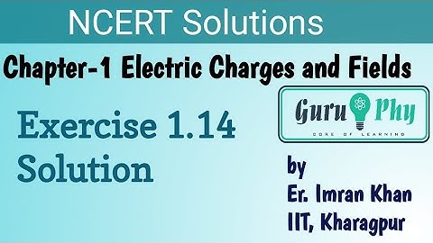 NCERT Chapter-1, Exercise 1.14 Solution, Physics Class 12