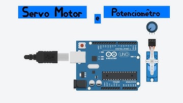 Aprenda a controlar um Servo Motor usando um Potenciômetro