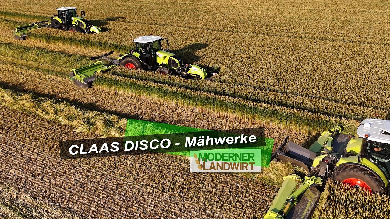 Neuheit 2024 - CLAAS DISCO Mähwerke
