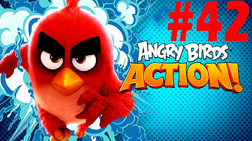 Angry Birds Action! Bird Island Level-42 Three Star Walkthrough