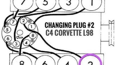 C4 Corvette DIY: Easily access & change Spark Plug #2