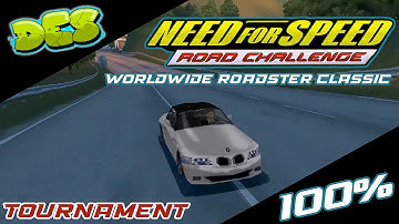 NEED FOR SPEED: ROAD CHALLENGE - PART 1 TOURNAMENT - 𝙒𝙤𝙧𝙡𝙙𝙬𝙞𝙙𝙚 𝙍𝙤𝙖𝙙𝙨𝙩𝙚𝙧 𝘾𝙡𝙖𝙨𝙨𝙞𝙘 100% PS1