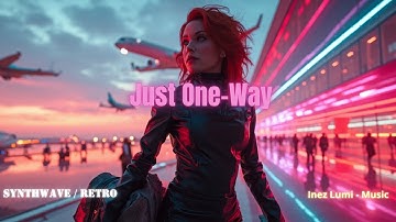 Just One-Way I Synthwave Music (Official Music Video 4K)