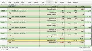 (More) Stock Transactions for Double-Entry Accounting