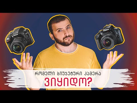 რომელი ბიუჯეტური კამერა ვიყიდო?! / Travel With Us Vlog