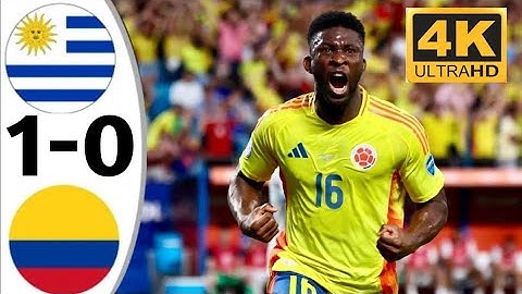 Colombia Vs Uruguay 1-0 || Copa America 2024 Semi Final Highlights || URU VS COL Epic Goals