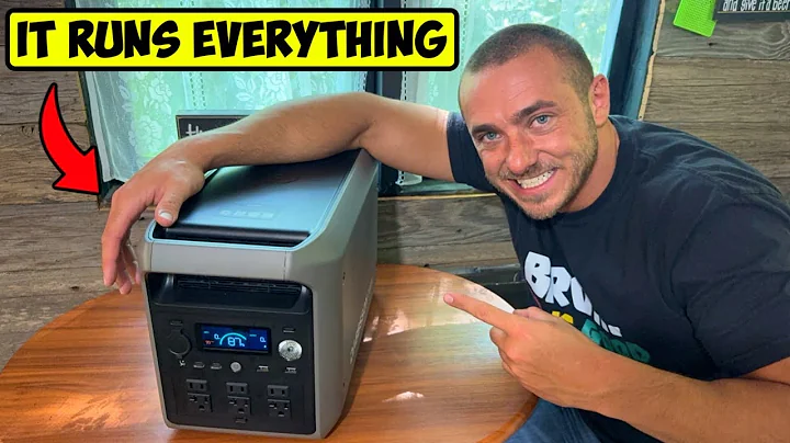 The NEW Dabbsson 2000L, this thing is IMPRESSIVE!! Portable Solar Generator Review