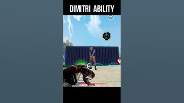 OLD DIMITRI VS NEW DIMITRI ABILITY TEST FREE FIRE-#viral #shorts #freefireshorts