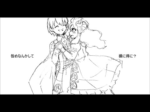 【手描き】ミルククラウン・オン・メリーティカ(仮完成)【TOWER_of_HANOI】