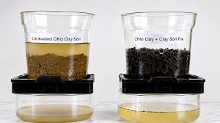 Clay Soil Drainage Test: Untreated Ohio Clay vs Clay Soil Fix