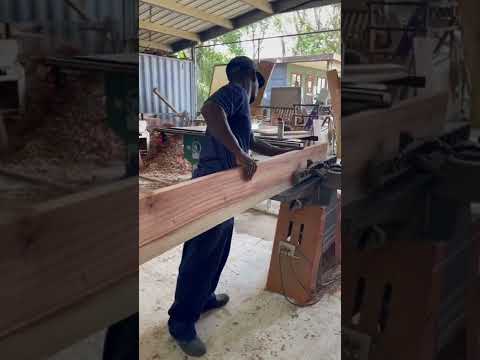 Preparing Cedar wood for furniture