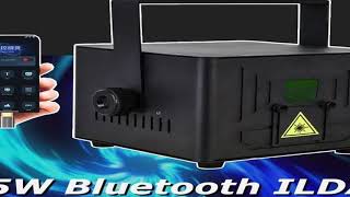 NEW 5W Bluetooth APP ILDA Control Animation Beam Scanner Stage RGB Laser Light Projector DJ Disco screenshot 1