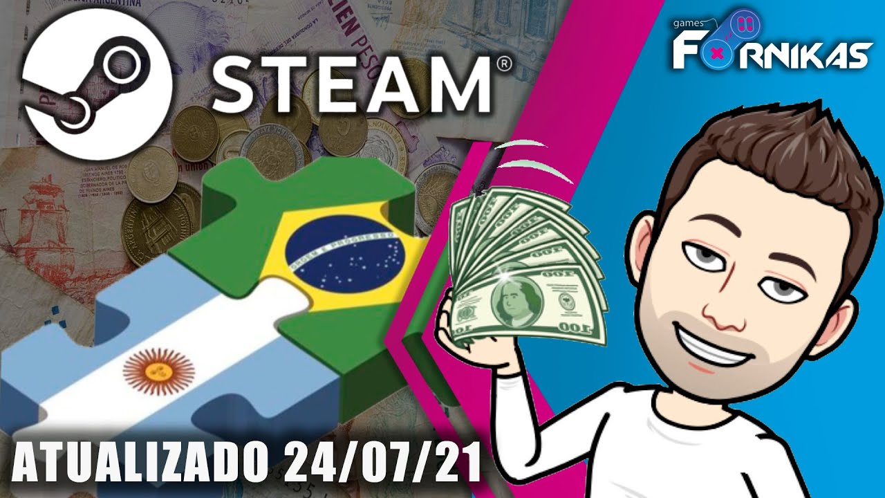 STEAM - Como criar uma conta Argentina, sendo cobrado em ARS$ 