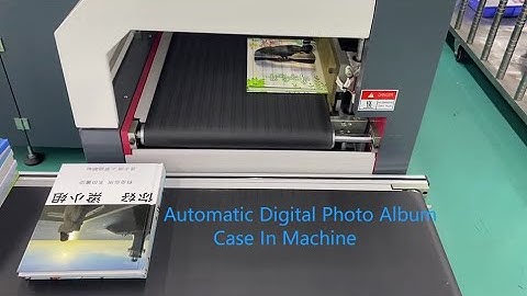 Automatic digital photo album case in machine | ST015D case-in machine