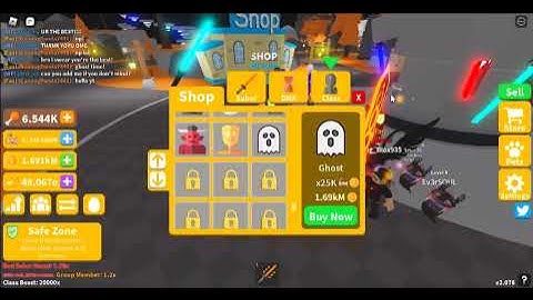 GETTING GHOST CLASS IN SABER SIM 🤘🤘