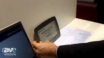 ISE 2016: Kindermann Showcases DoorSign Room Booking System