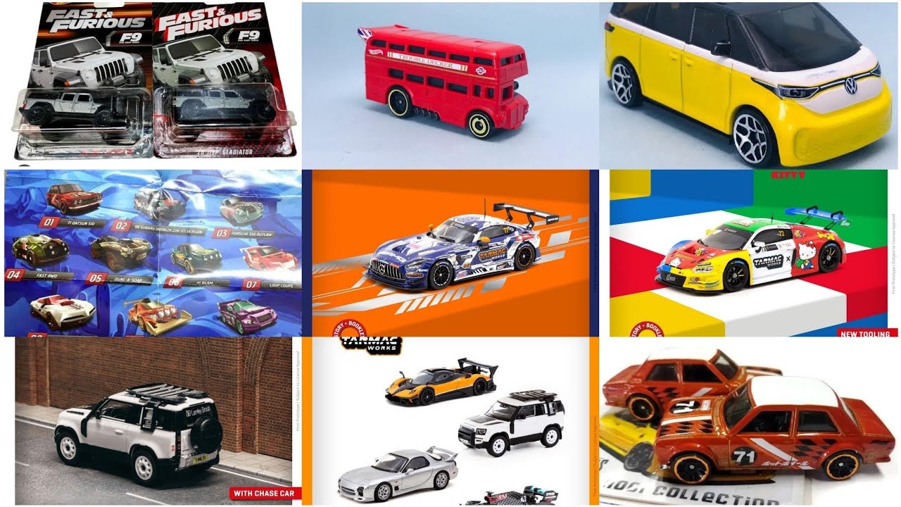 New Hot Wheels Mystery Series, Hot Wheels New Cars ID Buzz and Trouble