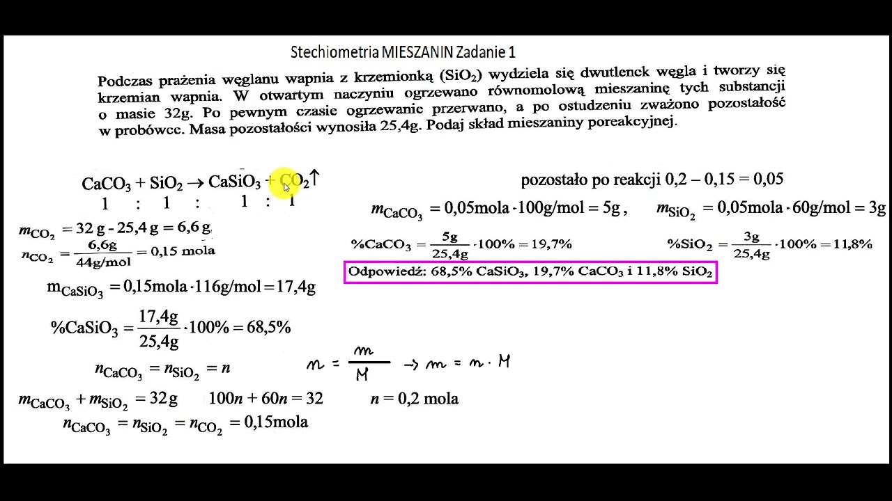Sprawdzian Z Chemii Mieszaniny Gestosc Przemiany