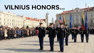 Nato Allies Gather In Vilnius To Honor Four American Soldiers